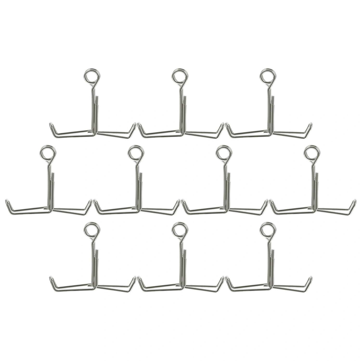 10 Pcs Durable Laboratory Tubing Clip Clamp Spring Water Stopper for Rubber Hose