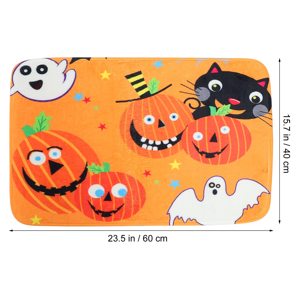 Halloween Bedroom Bathroom Door Mat Nonslip Front Door Mat Room Area Rug Decor