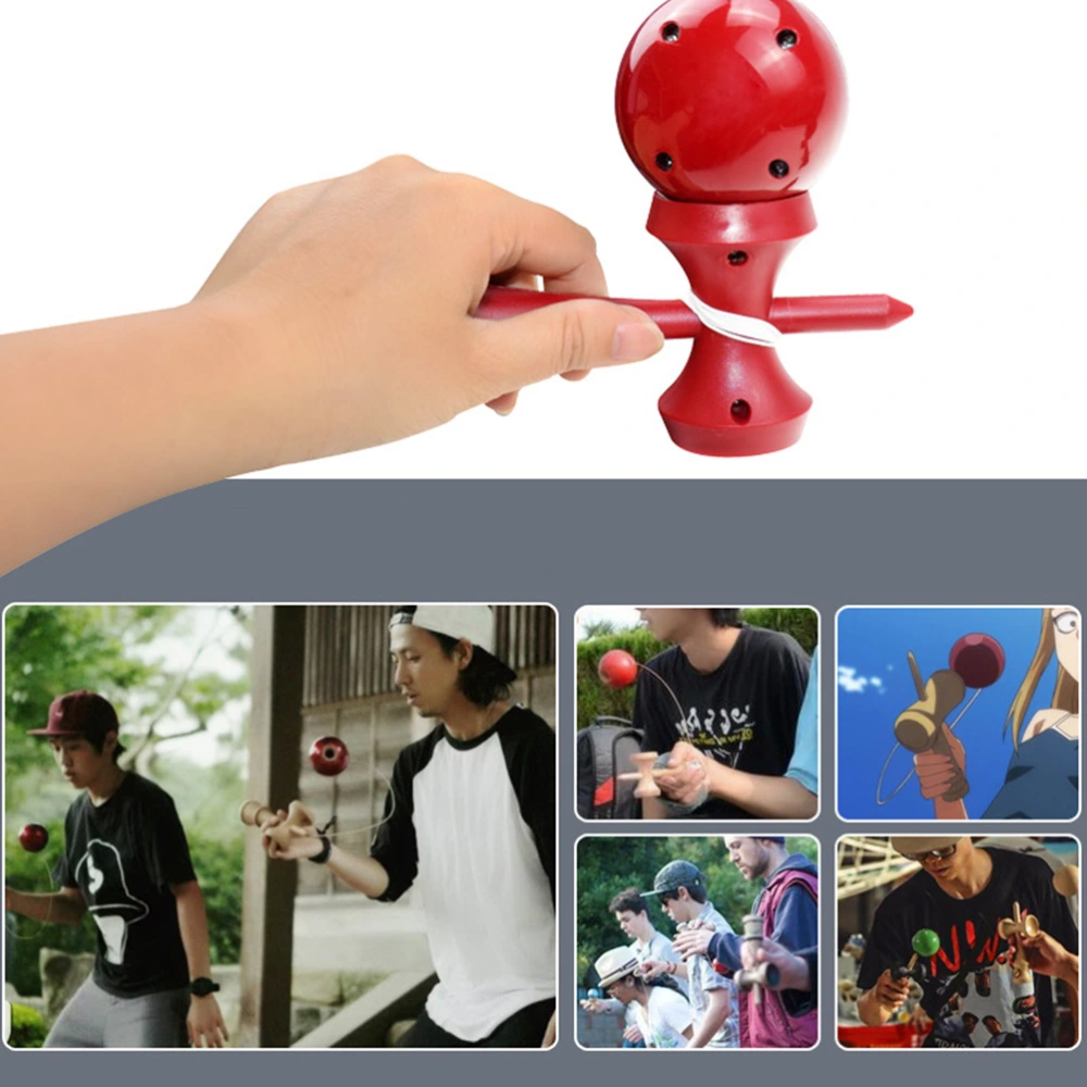 Kendama Toy Plastic Skill Sword Cup Ball Games Educational Outdoor Funny Toys