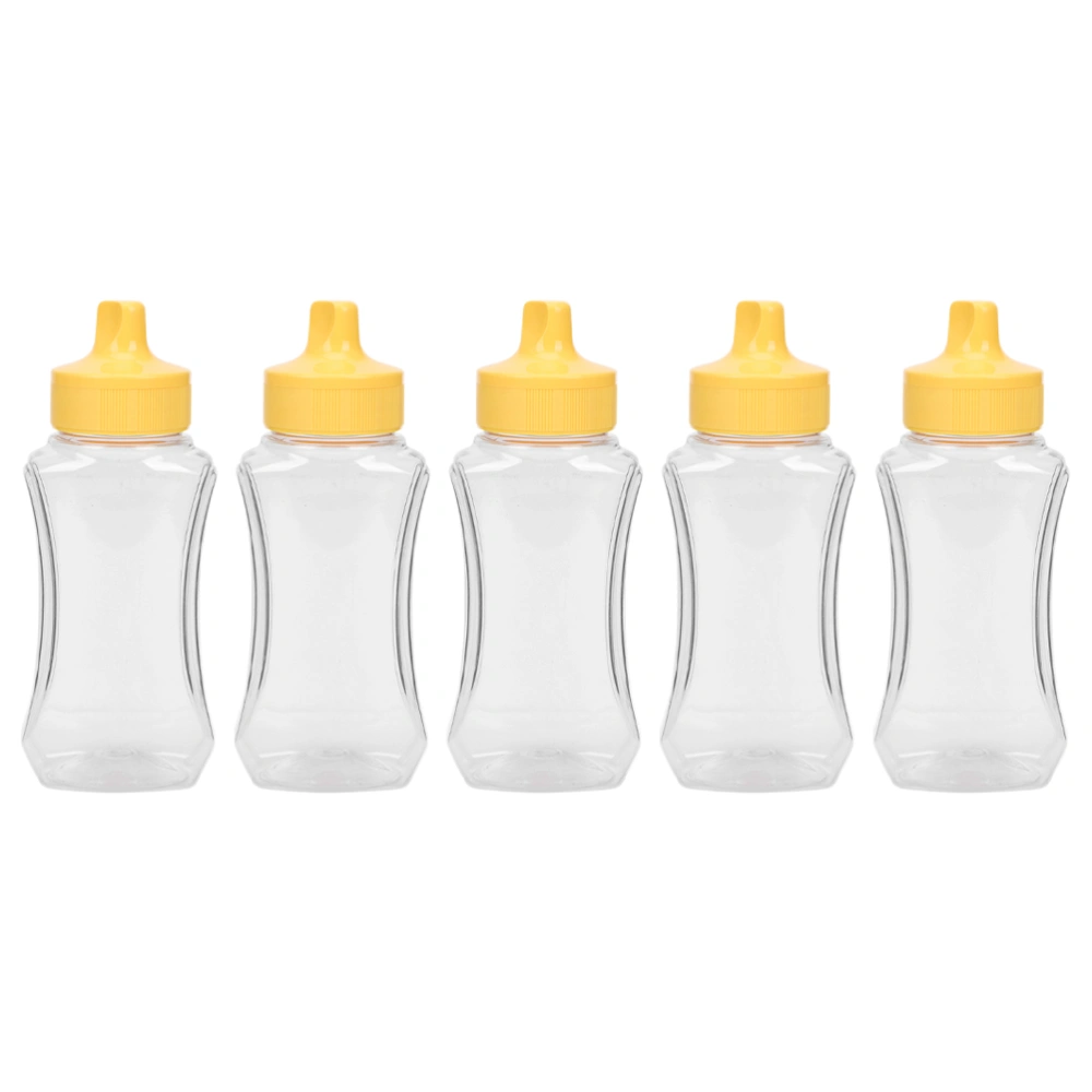 5pcs Squeeze Condiment Bottles Salad Sauce Dispenser Kitchen Ketchup Cruet