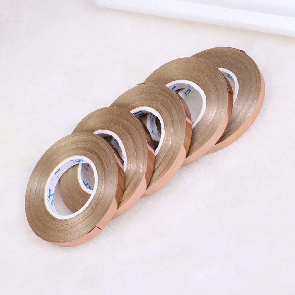 5PCS  10m Rose Gold Ribbon Gift Ribbon Curling Ribbon For Gift Present Souvenir Crafts