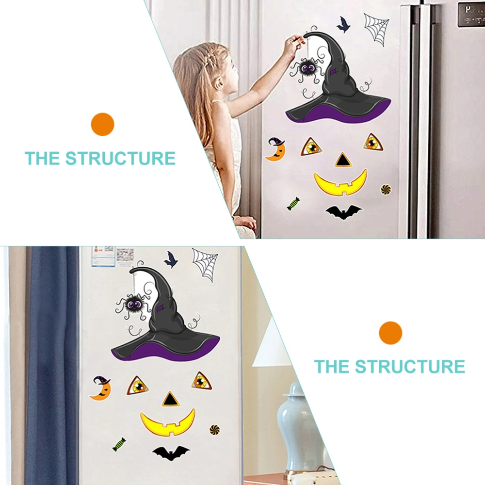 2 Sets Halloween Fridge Magnets Garage Door Magnets Festival Fridge Decor