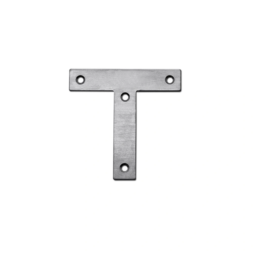 10pcs T-Shape 60mm*60mm Steel Corner Angle Brackets Brace Fixed Plate Connector Repair Sheet