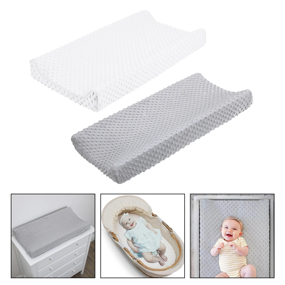 2pcs Changing Pad Cover Polyester Changing Table Covers for Baby Infant Toddlers