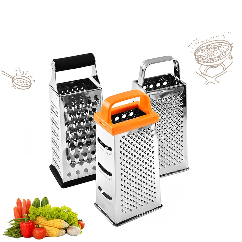 Stainless Steel Grater Four-sided Planing Machine Multifunction Potato Slicer Vegetable Chopper Kitchen Gadget (Style 2)