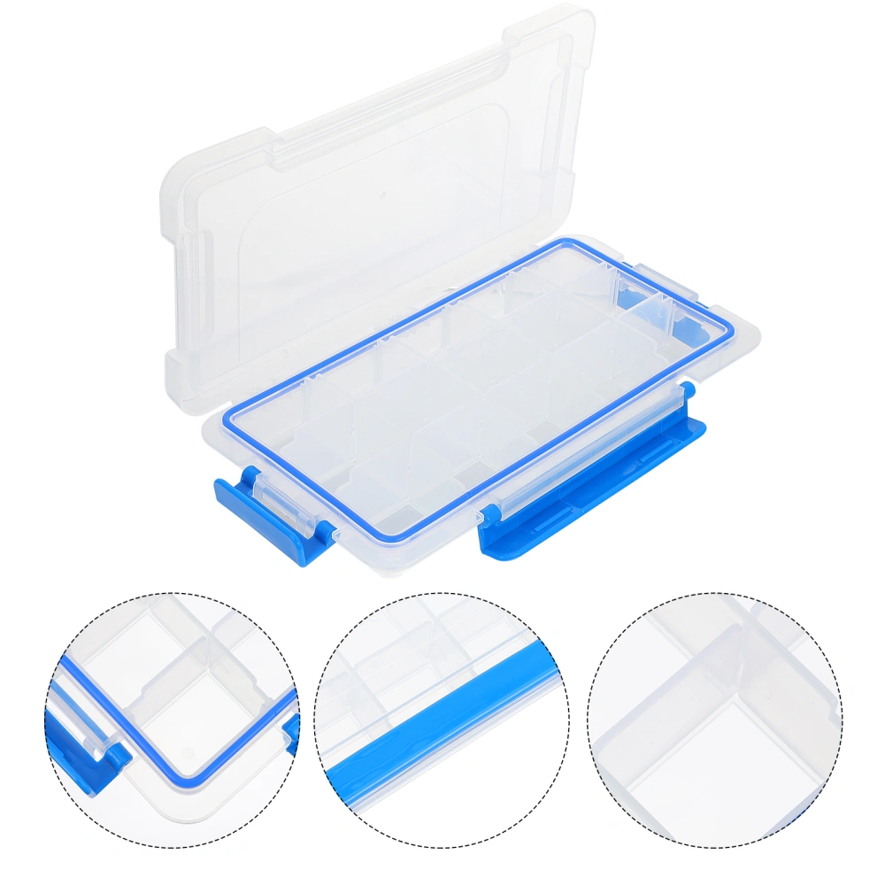 Simple Storage Box Transparent Accessories Box Jewelry Earrings Organizer