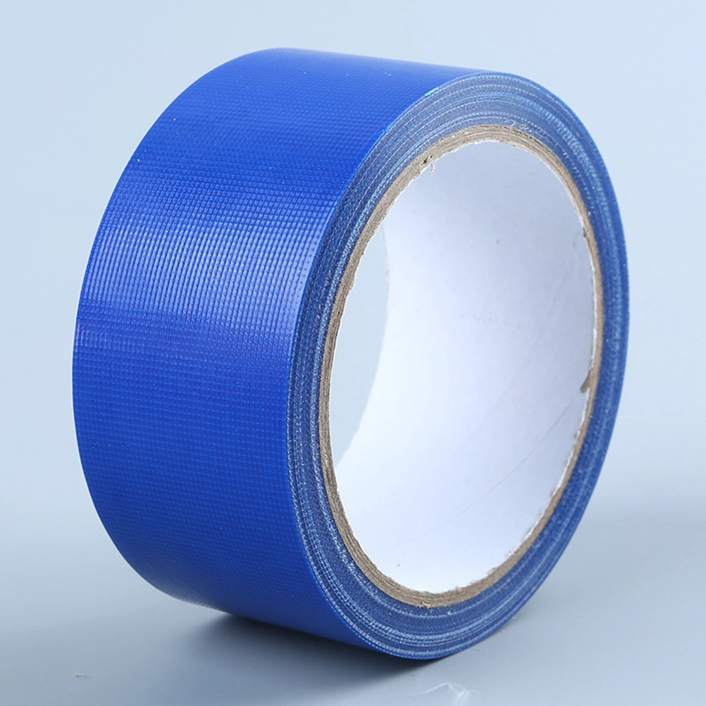 Waterproof Single-Sided Electrical Equipment Strong Adhesive Cloth Duct Tape DIY Cloth Stage Carpet Floor Tape(Dark Blue/5cm x 13m)