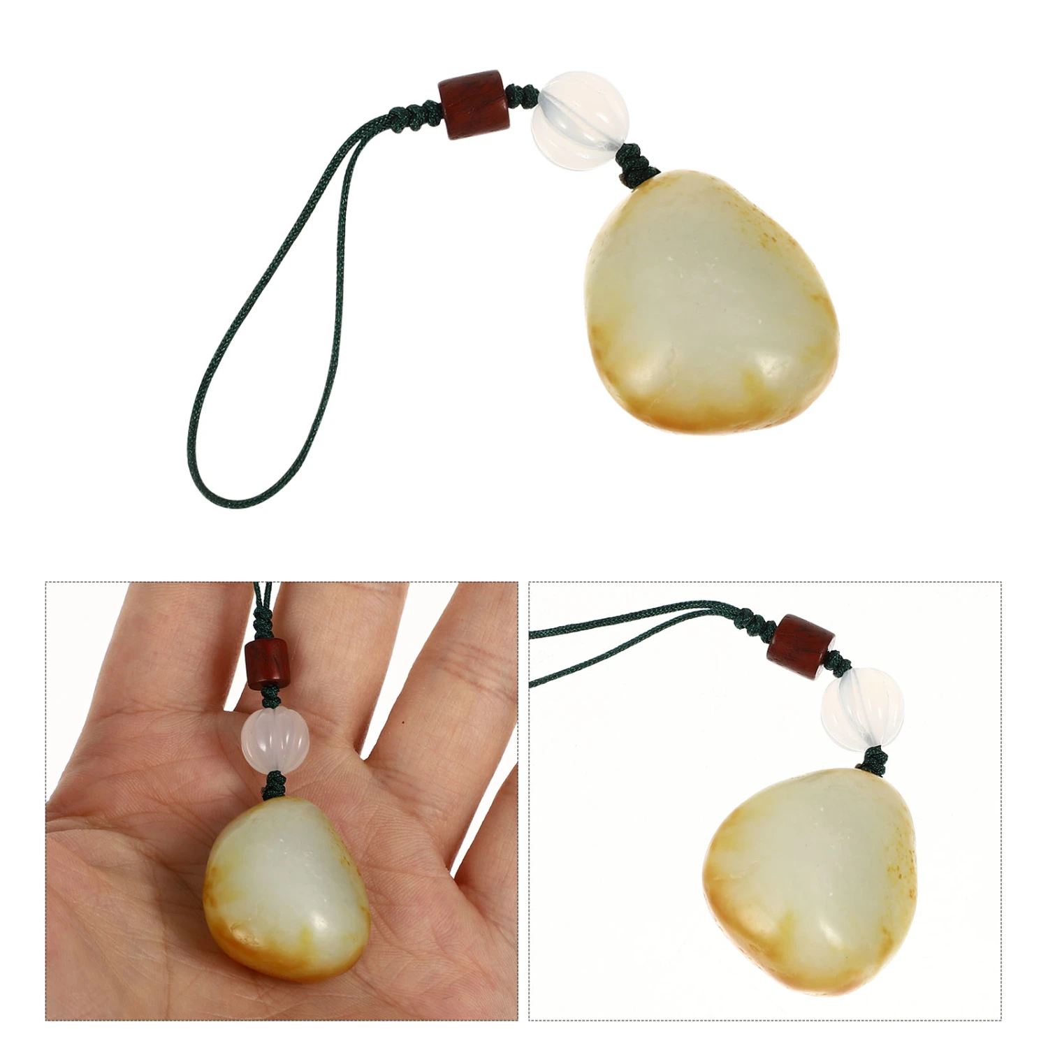 Mobile Phone Anti-lost Chain Jade Agate Mobile Phone Hanging Chain Decoration