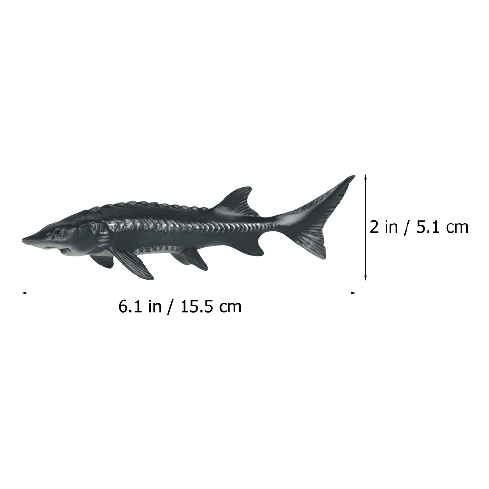 Plastic Fish Model Toy Marine Animal Model Kids Fish Cognitive Plaything