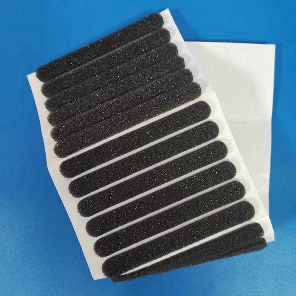 100PCS Mask Sponge Strips Disposable Doctor Mask Nasal Strips Mask Sponge Pressure Nose Strip Mask Sponge Sticker for N95 (Black)