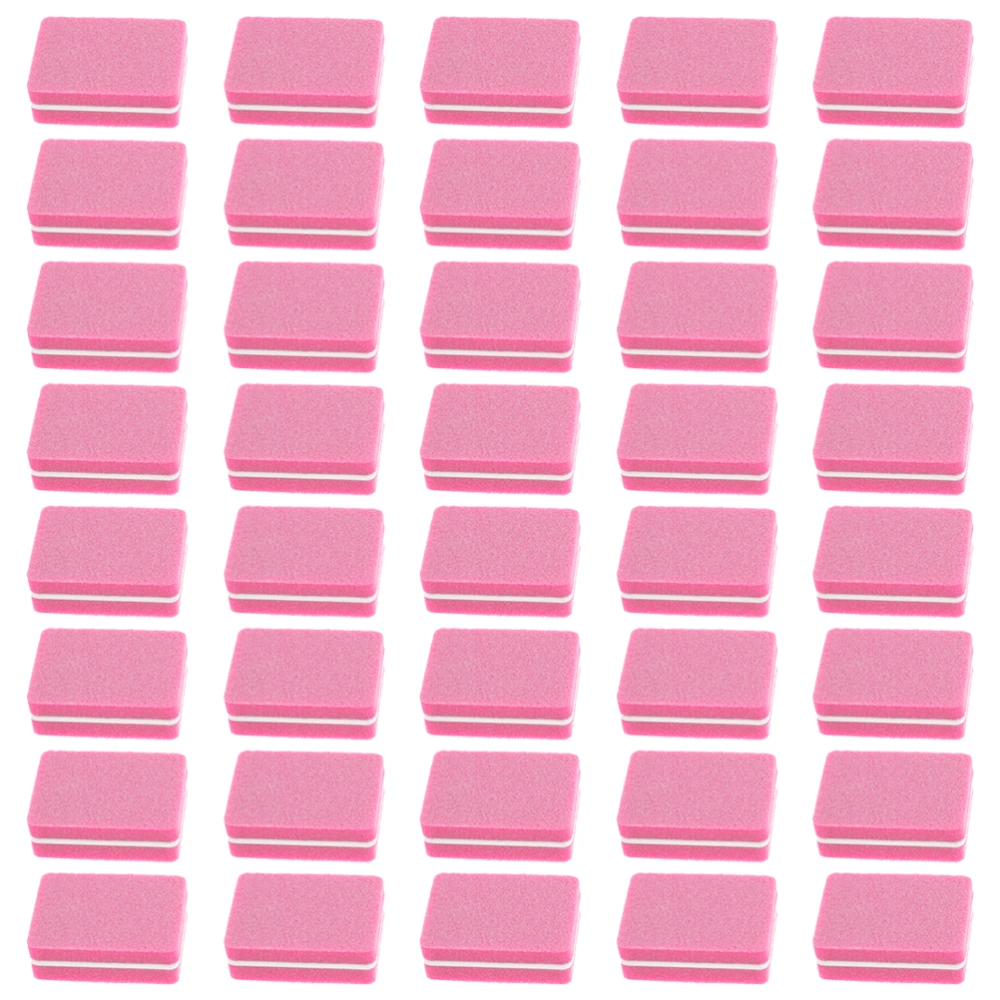 50Pcs Sponge Nail Files Pedicure Files Pedicure Sponge Nail Polishing Files