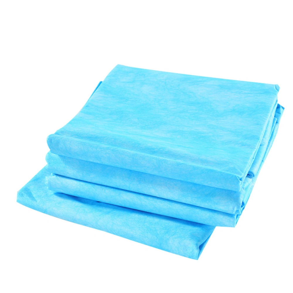 10pcs Disposable Anti-oil Professional Spa Massage Beauty Bed Sheets Water-proof Beauty Salon Dedicated Sheet Table Cover Mattress(Blue)