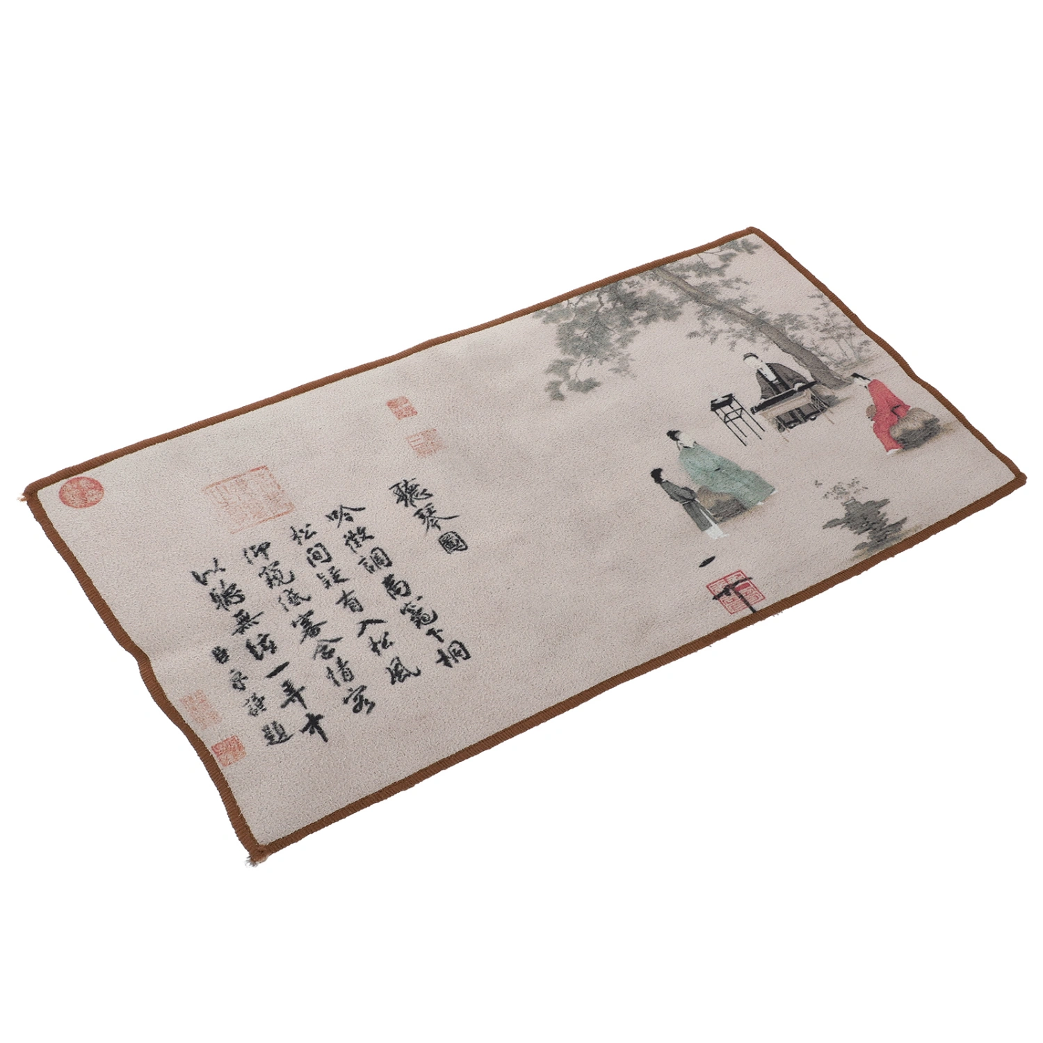 1pc High End Tea Napkin Water Absorption Tea Towel Cloth Cleaning Towel for Home