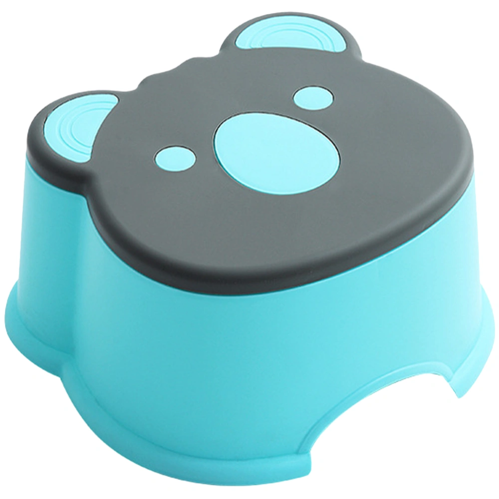 Cartoon Children Low Stool Plastic Small Seat Washing Foot Bathroom Stool