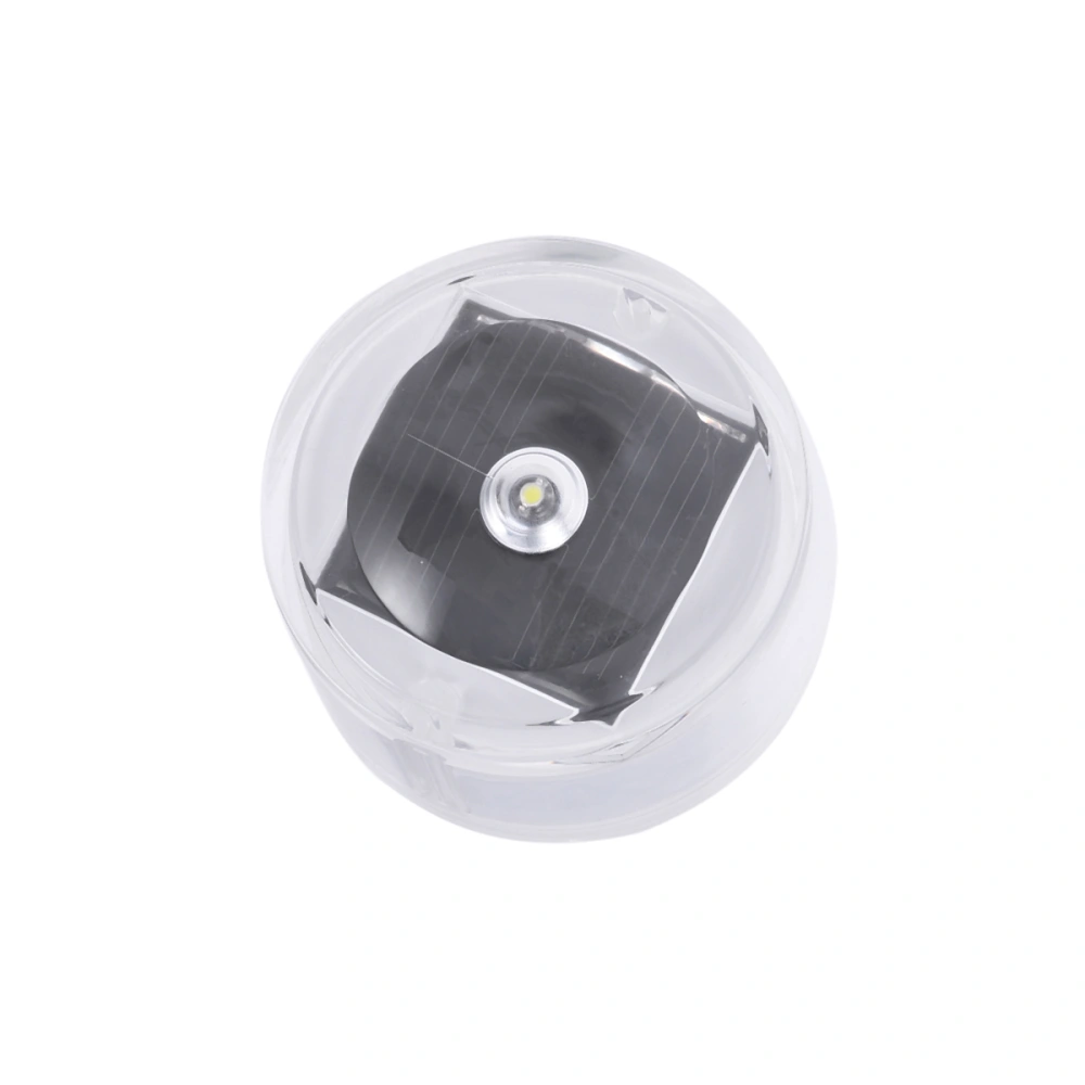 White Light Waterproof Round Solar Light Park Plaza Villa Decorative Light Solar Floor Light