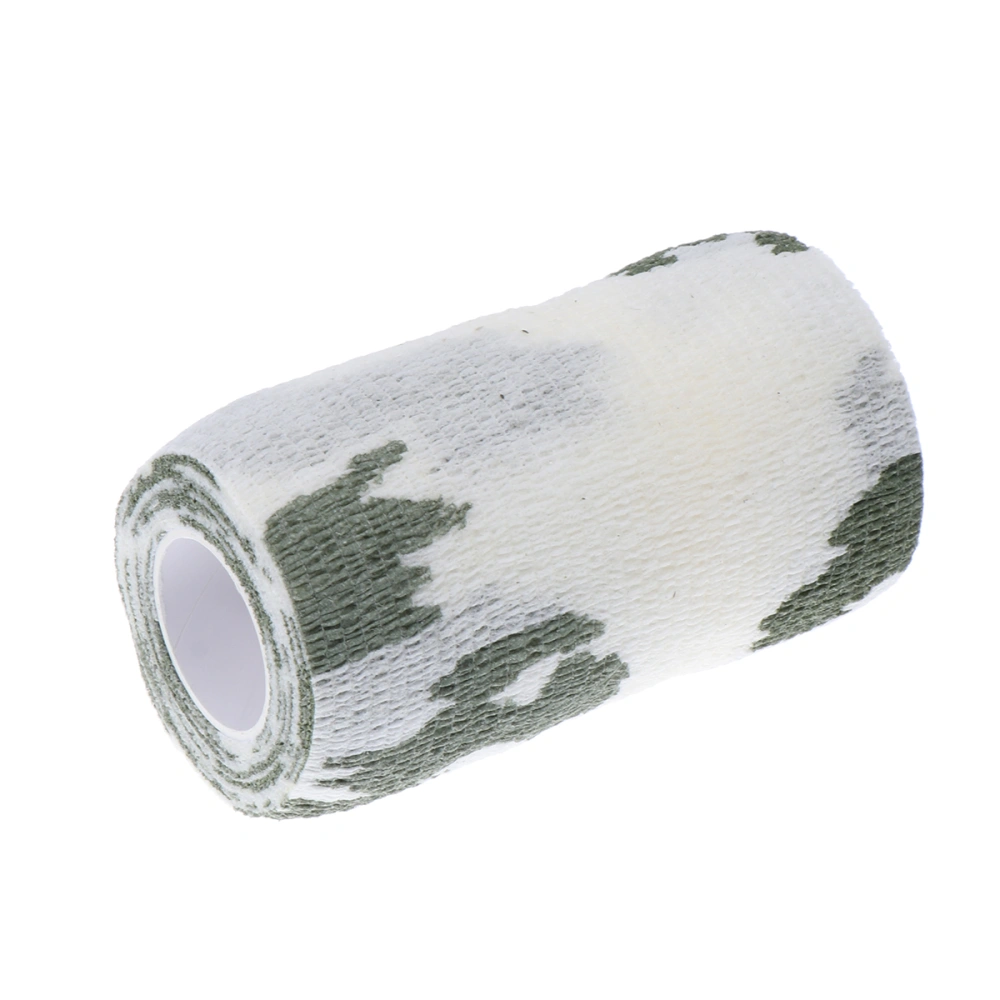 1 Roll 10x4.5cm Camouflage Bandage Self Adhesive Elastic Waterproof First Aid Tape