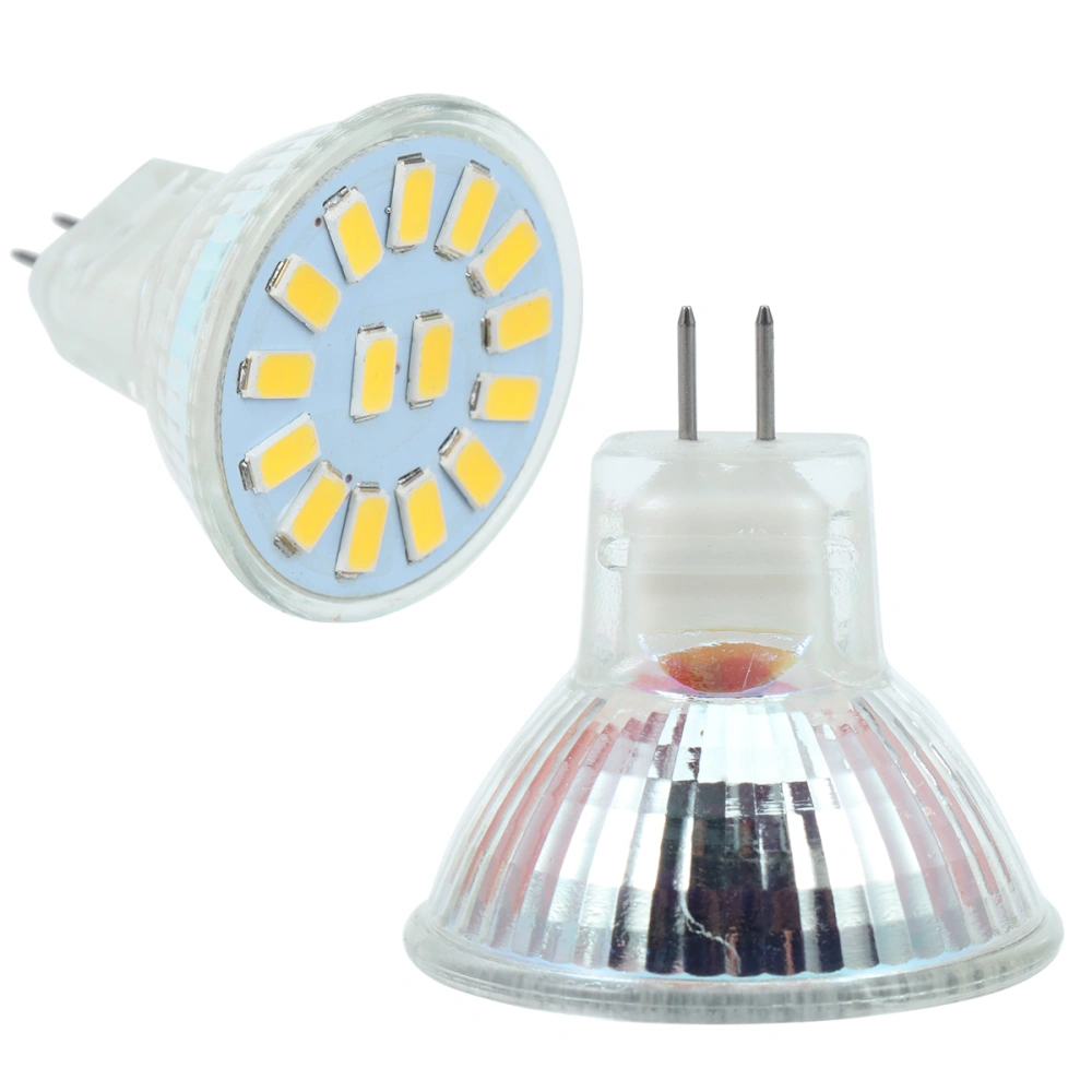 1pcs Mini MR11 LED Spotlight Bulb 5W Cup Lamp Warm White Light Replace Halogen Light Home Lighting AC/DC12V-24V