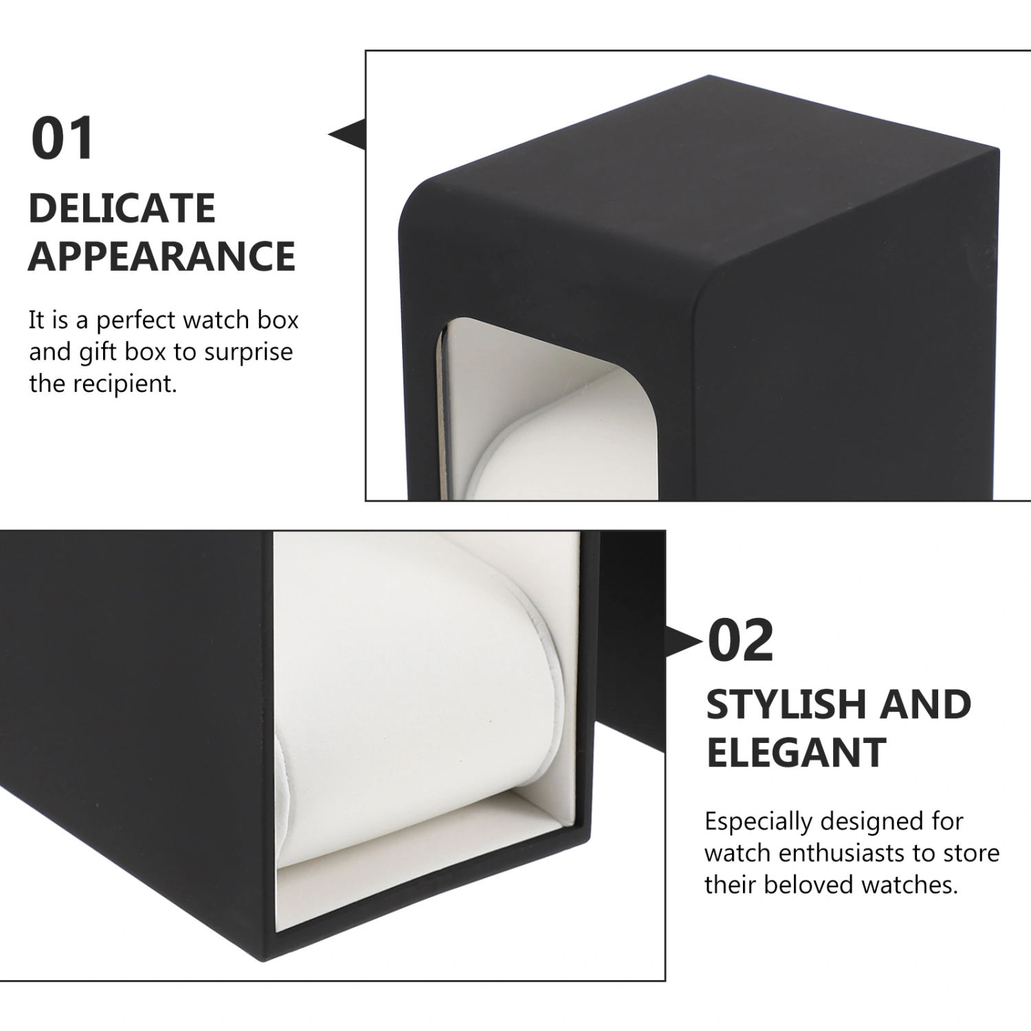 1 Pc Multi-functional Watches Storage Box Watches Display Box Watches Organizer