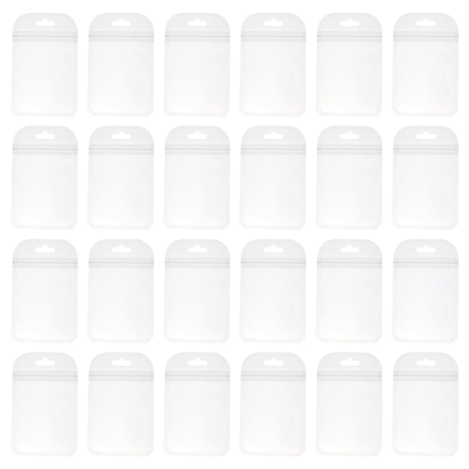 50Pcs Pills Pouch Bags Transparent Jewelry Bags Self Sealing Bags Travel Pills Pouch Bags