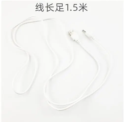 2pcs DC Charging Cable USB To DC Cord USB Charger Cord DC Cable for Home Office (3.5 X 1.35 mm)