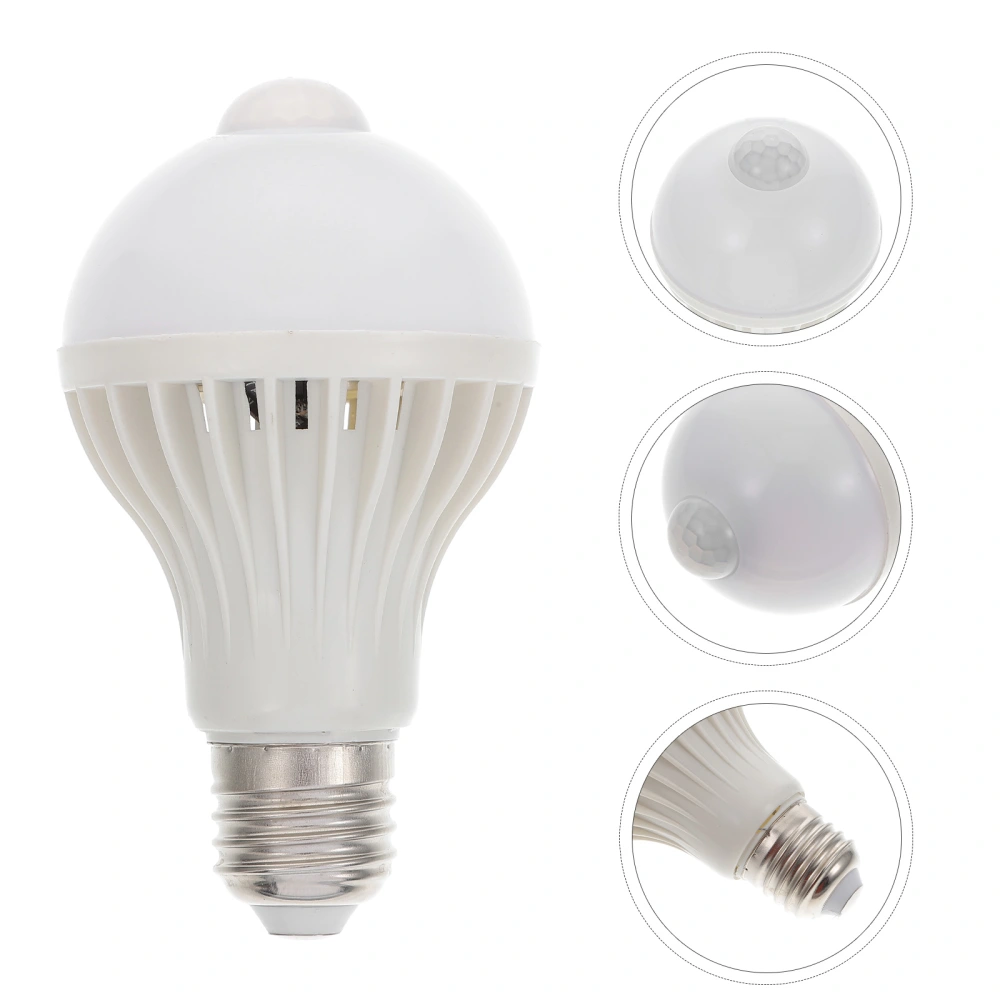 Human Body Sensing Plastic Bulb Creative Small Warehouse Bulb Replacement