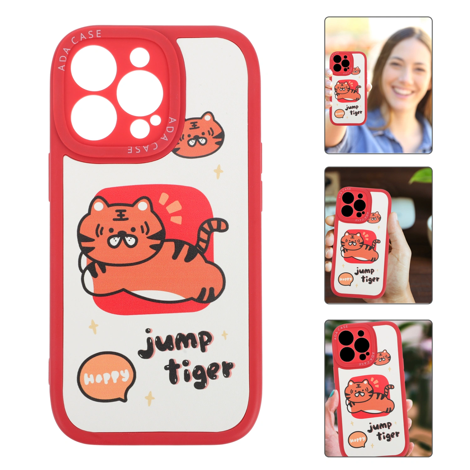 Mobile Phone Protective Case Zodiac Tiger Phone Case Compatible for Iphone13 Pro