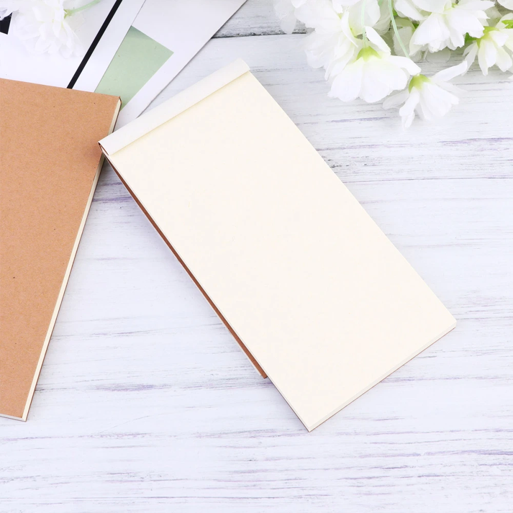 10Pcs Tear Practical Notepad Kraft Paper Portable Blank Notebook Portable Memo Notebook Mini Daily Diary Notepad Student Exercise Book