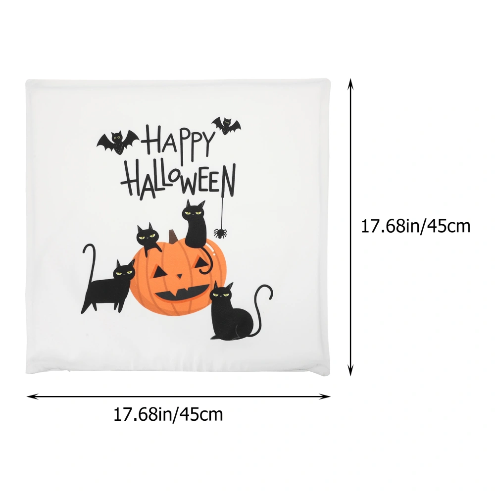 4pcs Throw Pillowcases Halloween Style Pillow Covers Decorative Pillowcases