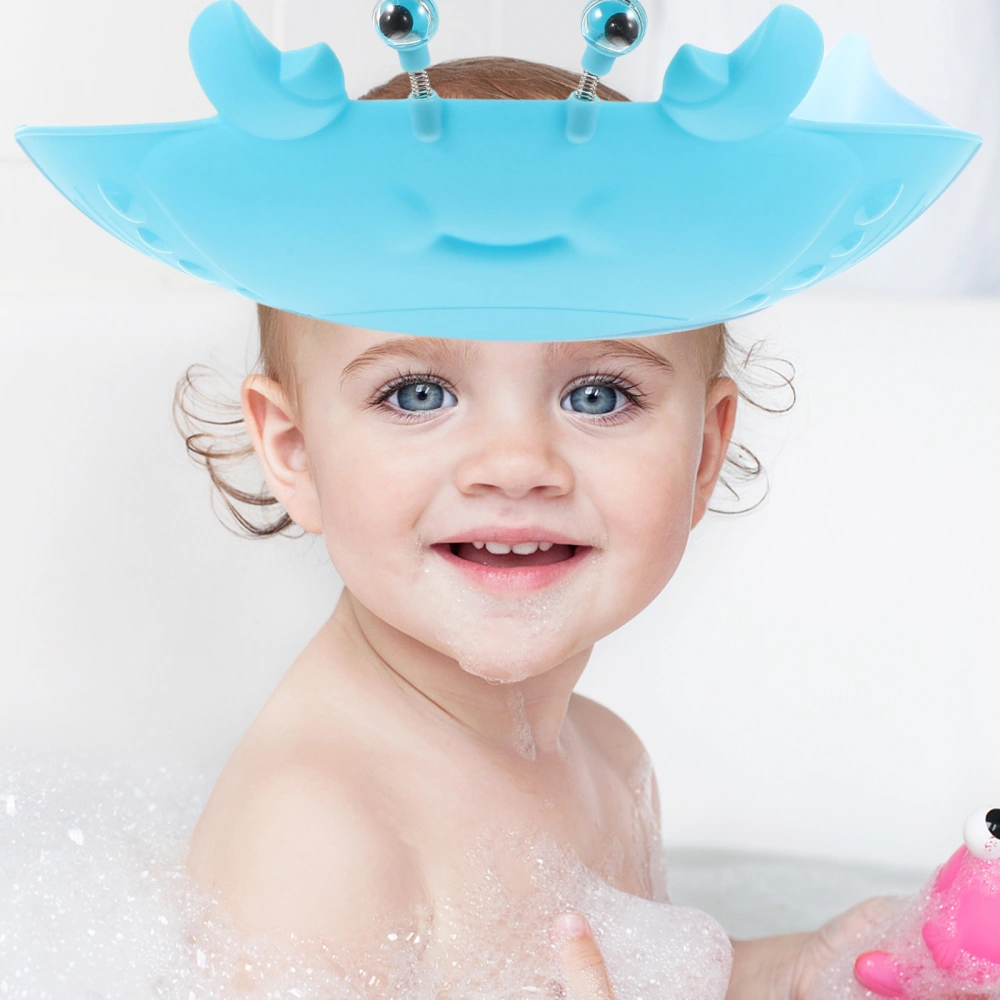 Baby Bathing Hat Cartoon Baby Hair Washing Hat Waterproof Showering Hat Infant Bath Hat