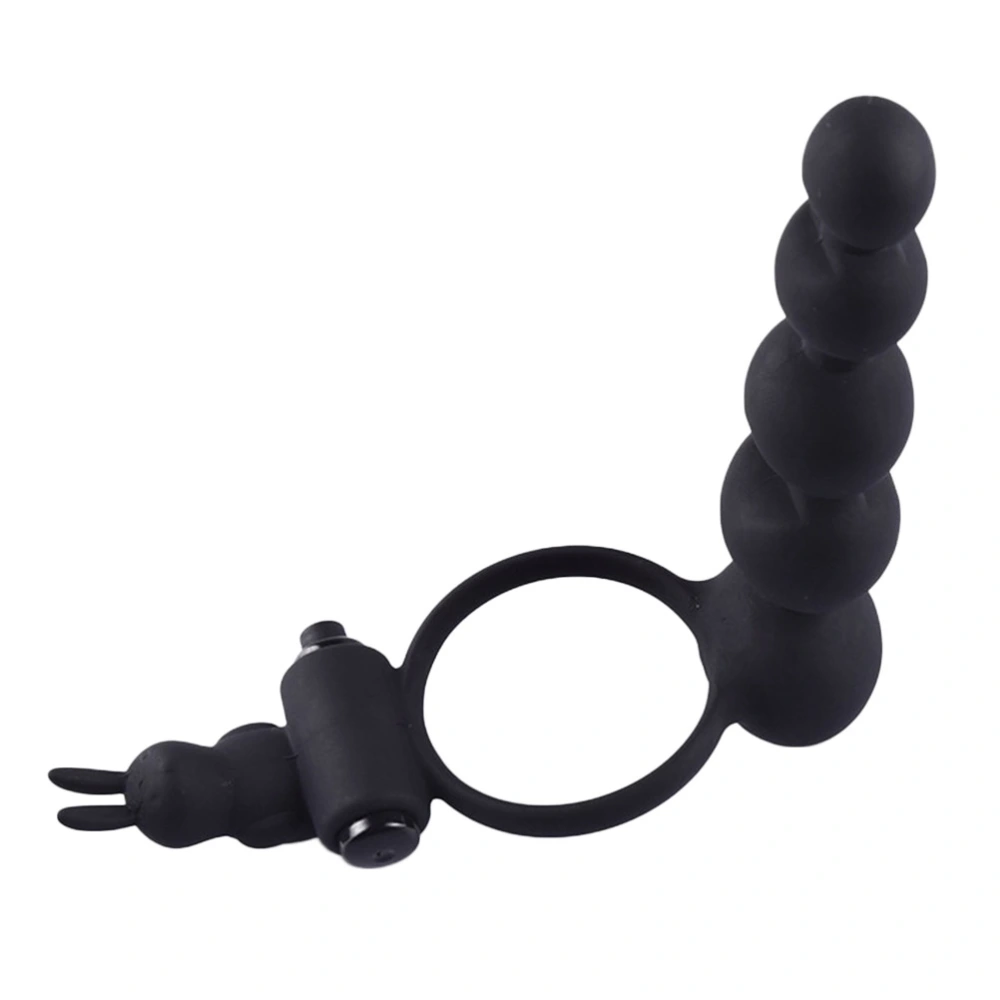 1PC Sex Vibrator Silicone Balls Anal Plug Penis Ring Waterproof Butt Plug Sex Toy for Men