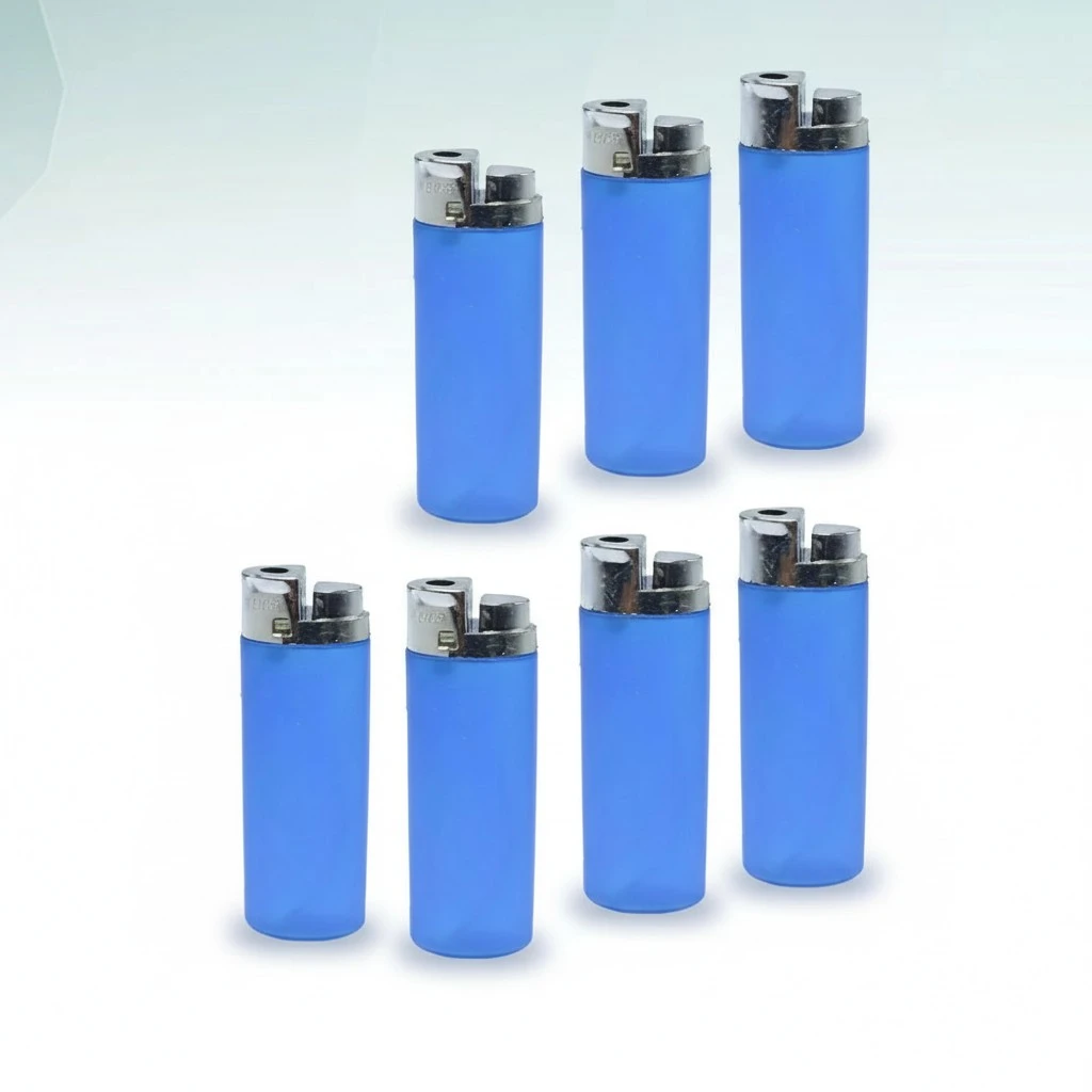 6pcs Fools Day Aqua Lighters Water Squirting Gag Toy Funny Prank Props Novelty Party Supplies (Random Color)