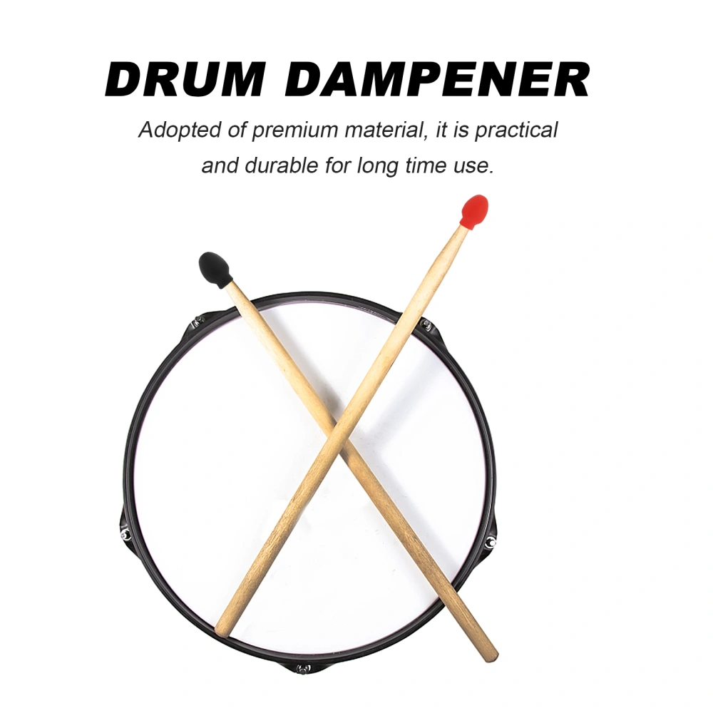 8PCS Drum Practice Tip Replacement Drum Dampener Musical Instruments Accessory