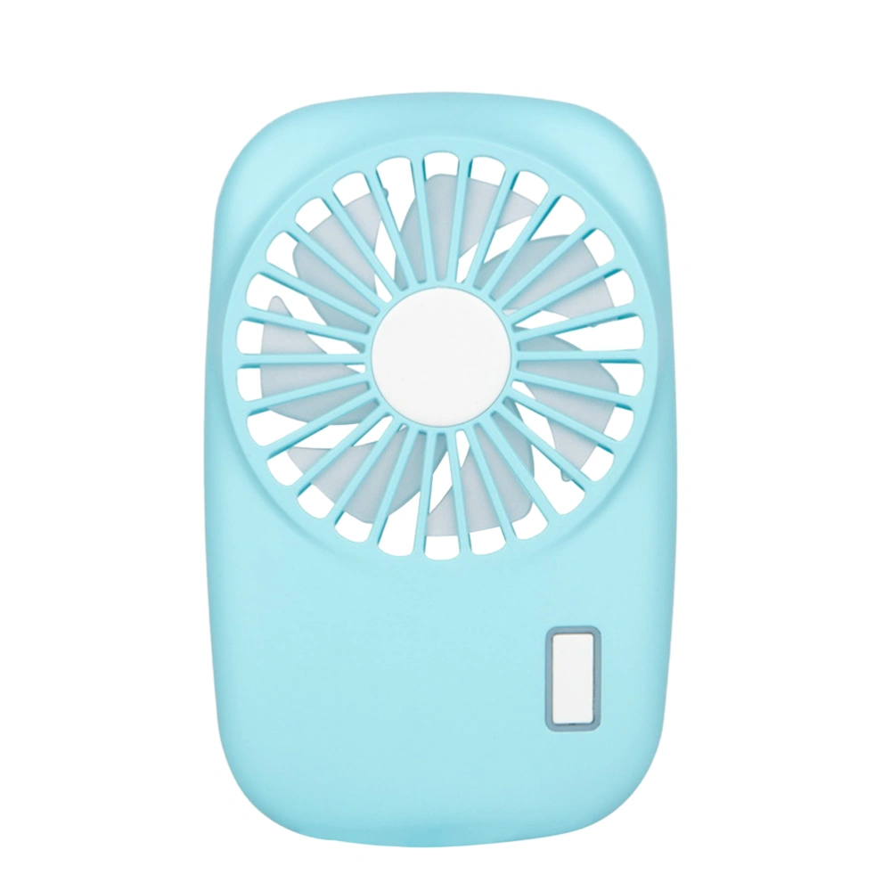 Handheld Mini Fan Personal Portable USB Rechargeable Battery Fan for Office Home (Blue)