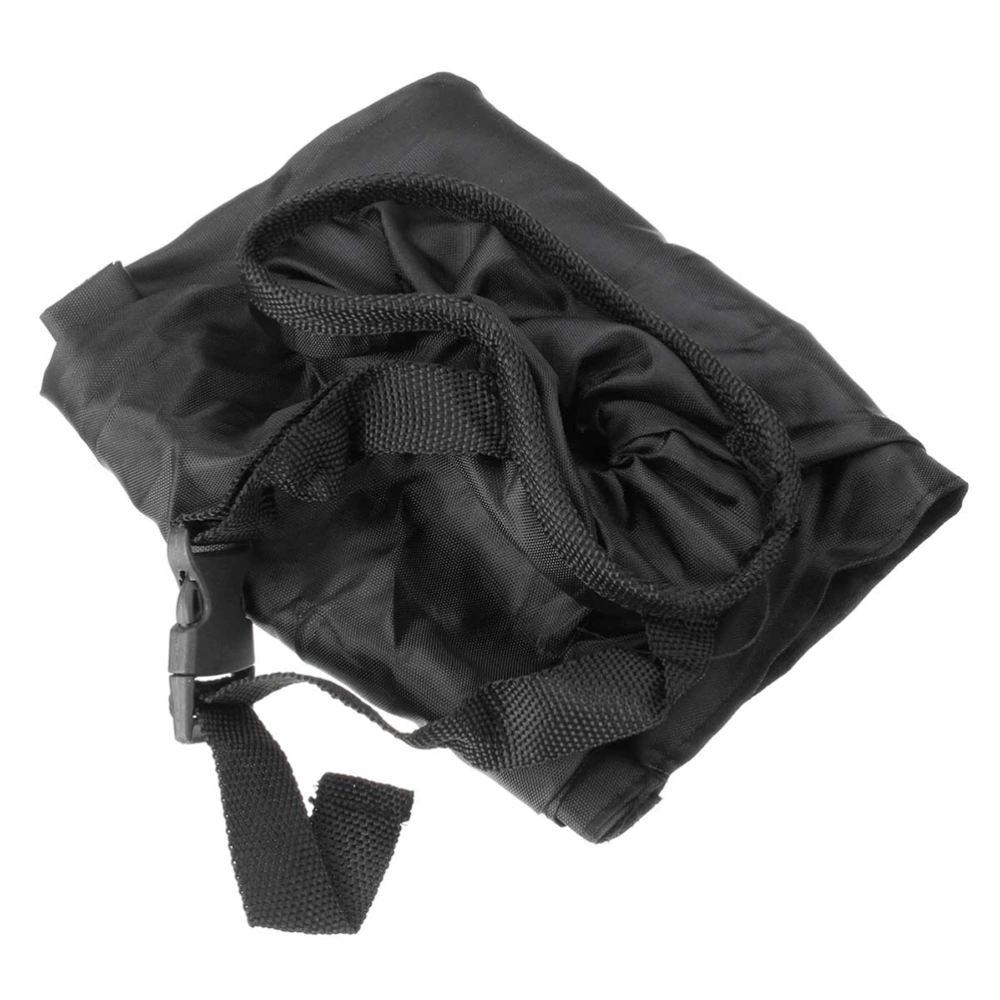 Car Vehicle Back Seat Headrest Litter Trash Garbage Bag (Black)