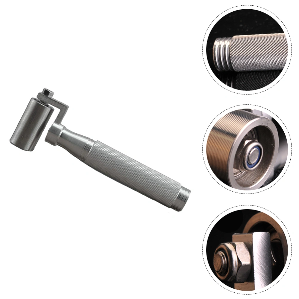 Stainless Steel Wallpaper Seam Roller Hand Pressure Rolling Tool (40mm)