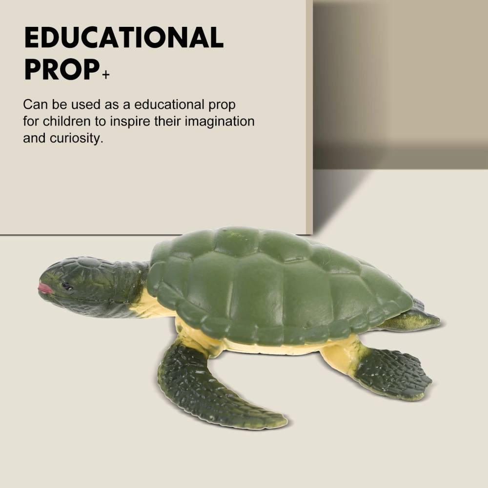 Tortoise Model Plastic Tortoise Turtle Model Figure Animal Toy Educational Toy