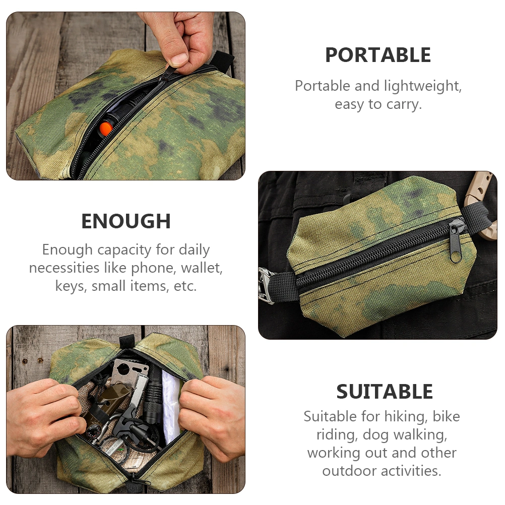 Outdoor Waist Bag Portable Storage Bag Camping Waist Bag Waterproof Fanny Pack