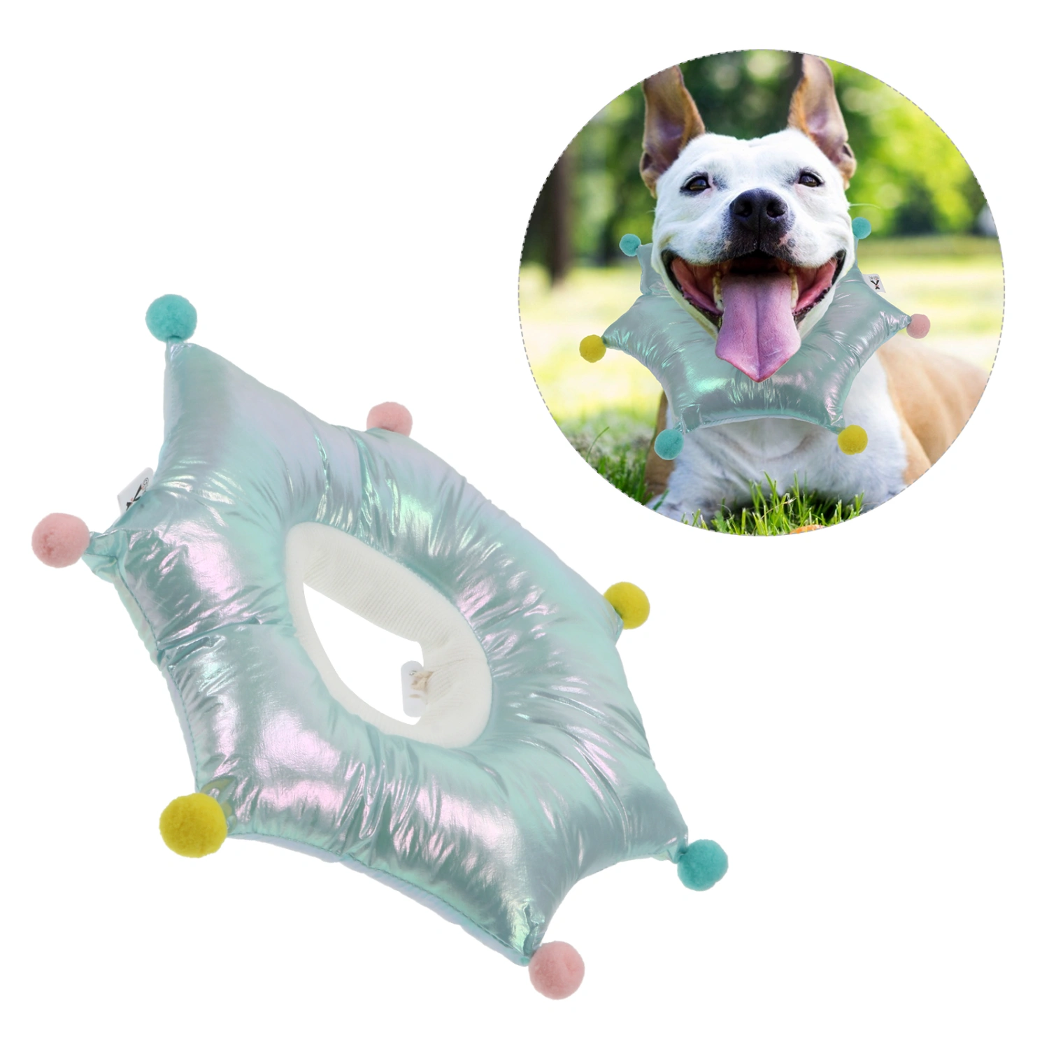 1Pc Pet Protective Collar Pet Neck Circle Cat Dog Recovery Collar for Pet