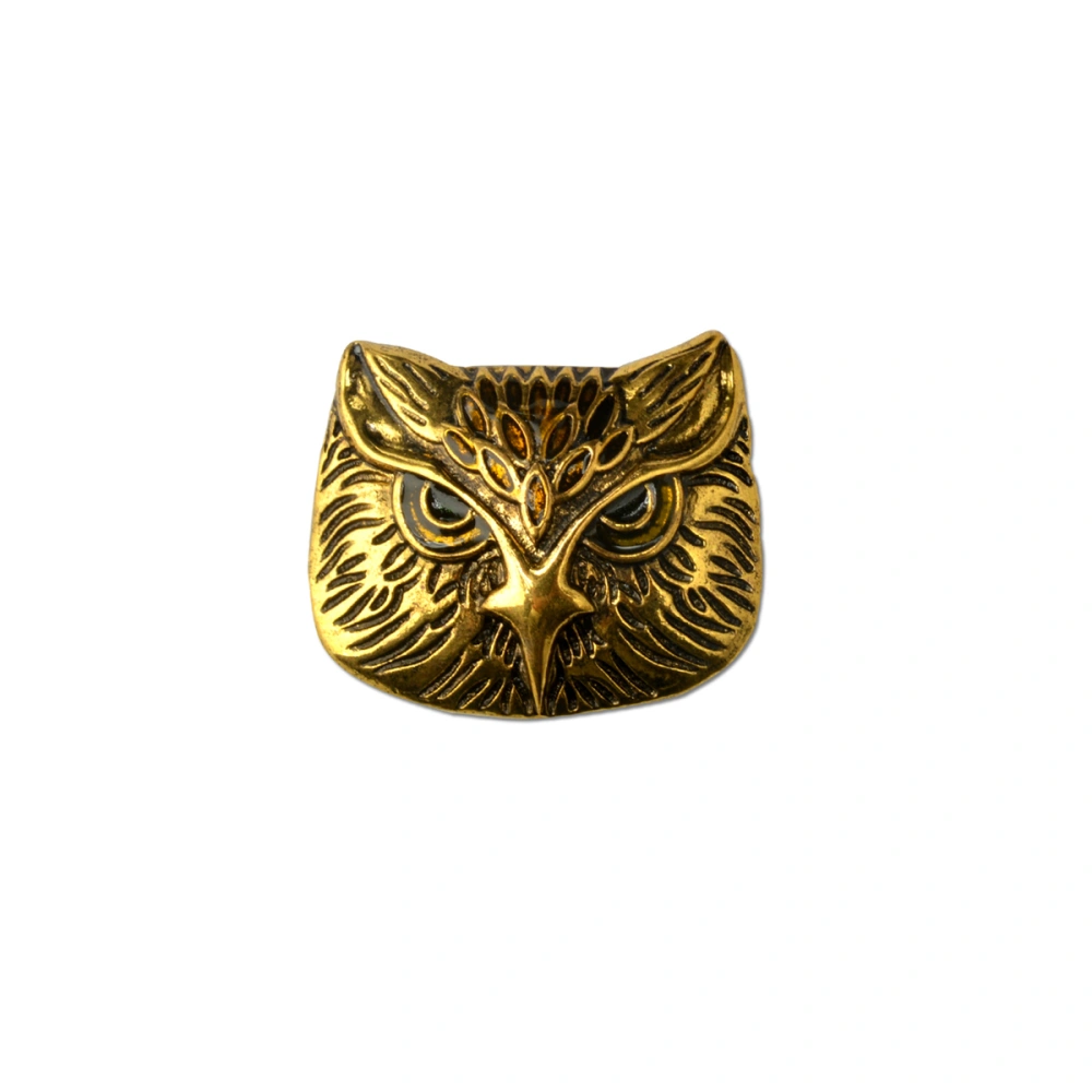 Brooch for Men Retro Owl Breastpin for Dressing Decoration