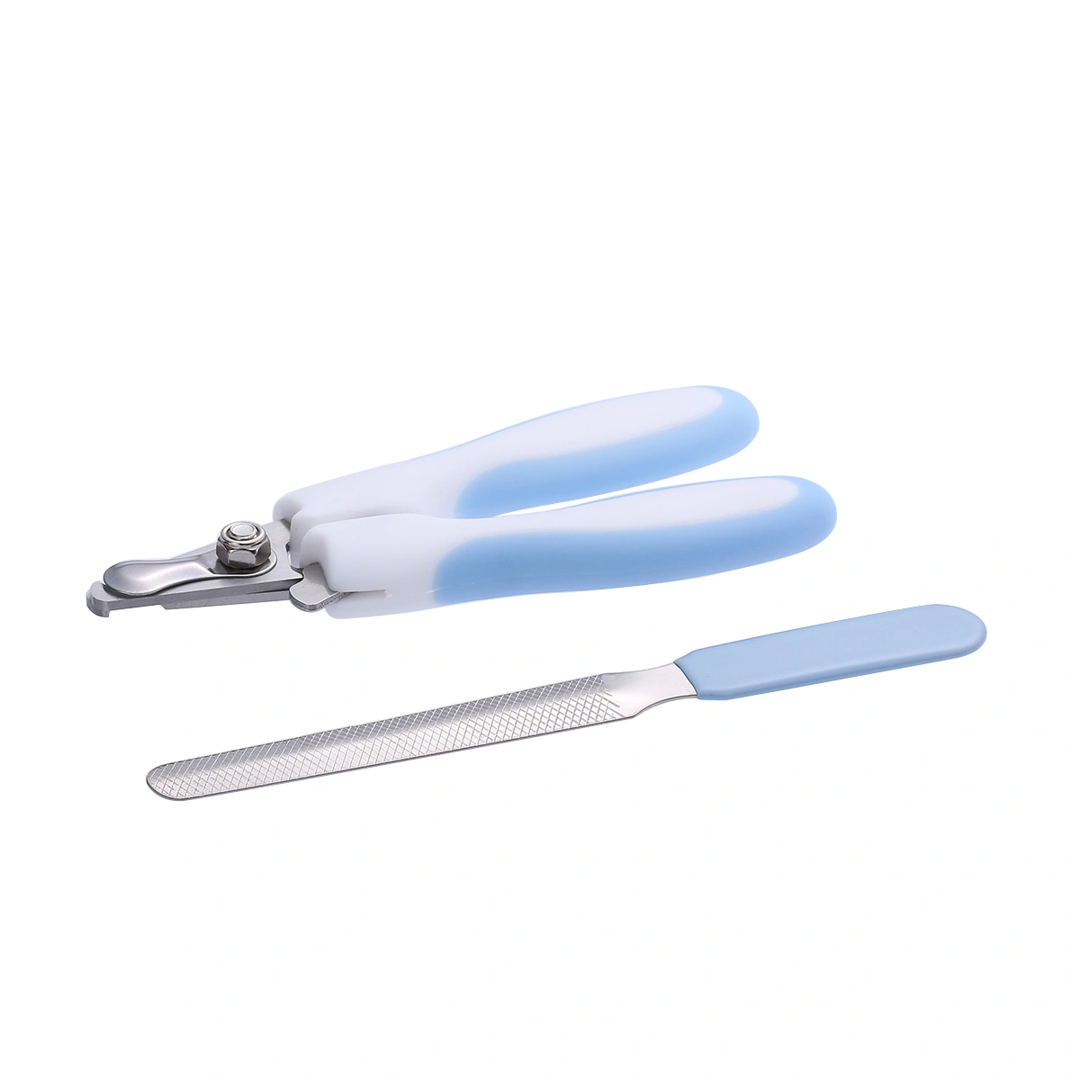 Professional Pet Nail Clippers for Dog Cat Razor Blades for Small Pet (Blue)