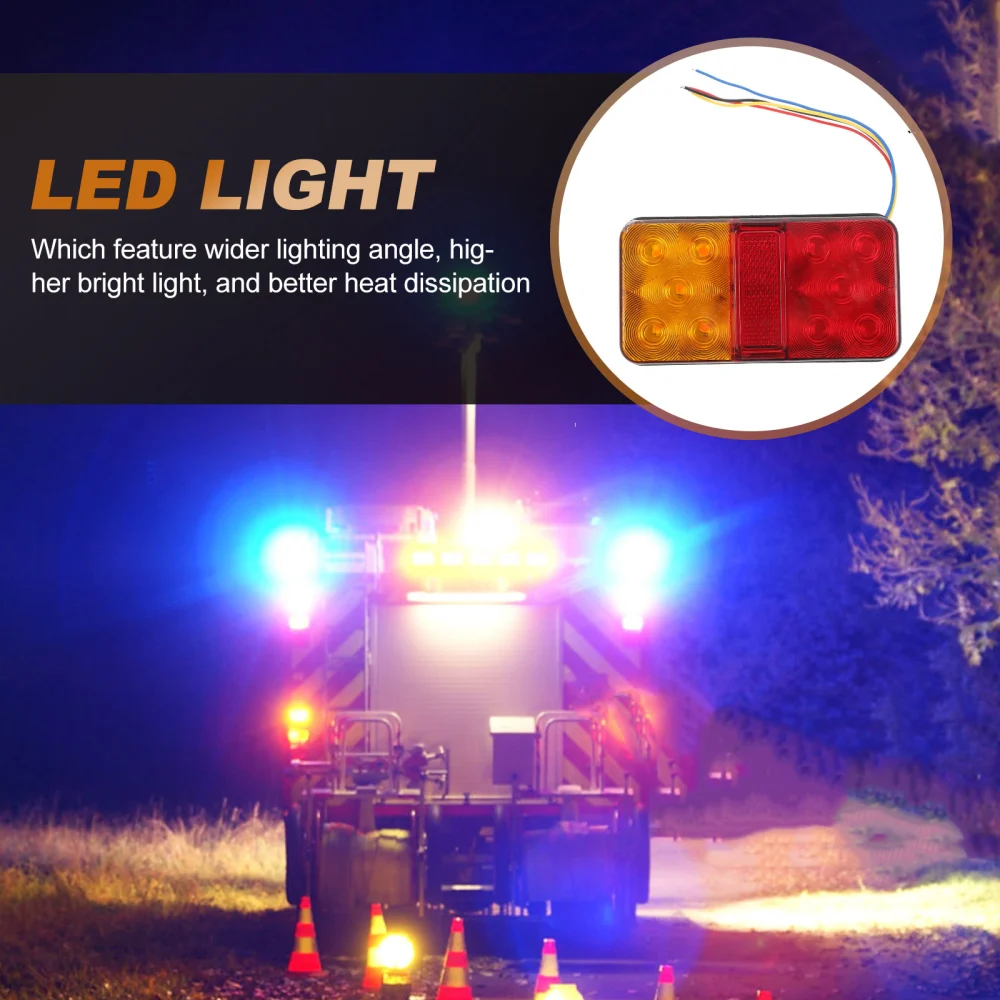 LED Tail Lights Durable Running Lights Truck Marker Lamps For Truck Trailer