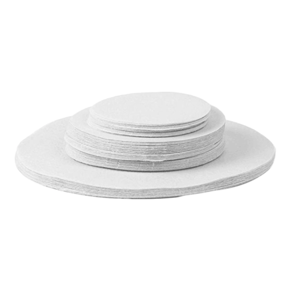 48PCS Nonslip Felt Placemats Round Tableware Mats Separate Pot Pads Protective Table Coasters