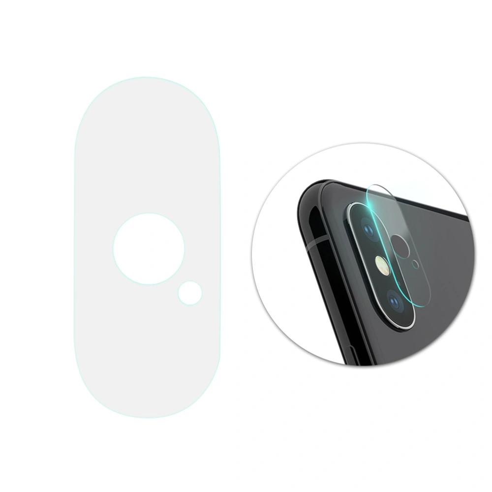 2 Pcs Camera Lens Protector for iPhone X Tempered Glass Protectors for Apple iPhone X Camera Glass Screen Cover Film Shield