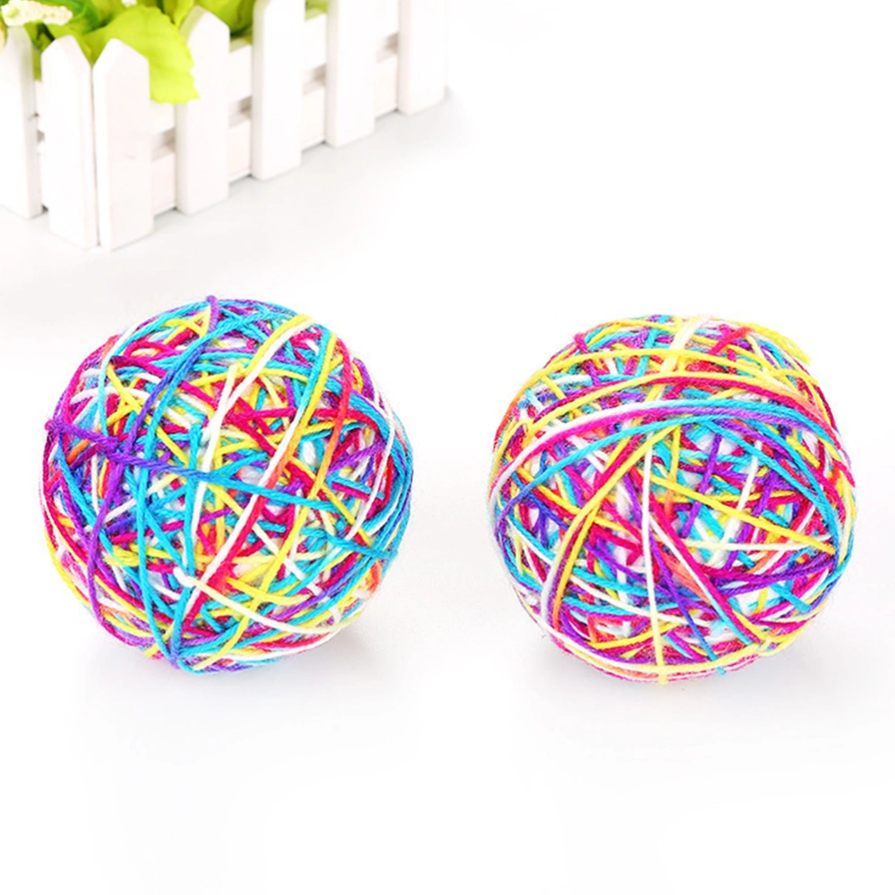 Interactive Cat Toys Play Chewing Scratch Catch Pet Kitten Cat Exrecise Toy Balls