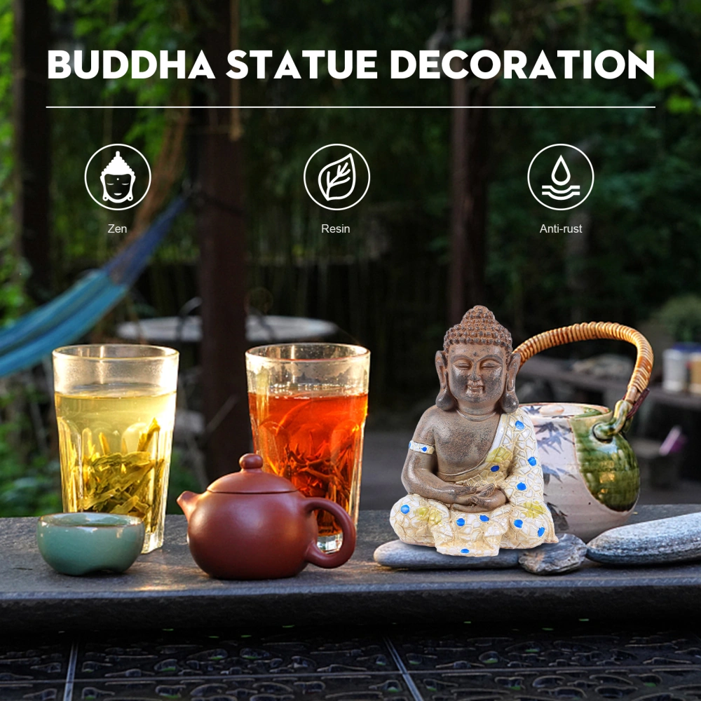 Buddha Garden Decor Ornaments Courtyard Decorative  Zen Buddha Statue Crafts