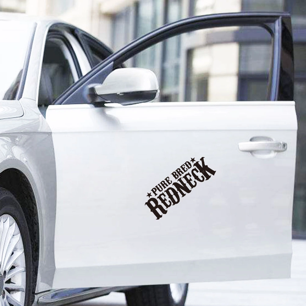 Pure Bred Redneck Vinyl Decal Car Truck Window Sticker Car Styling