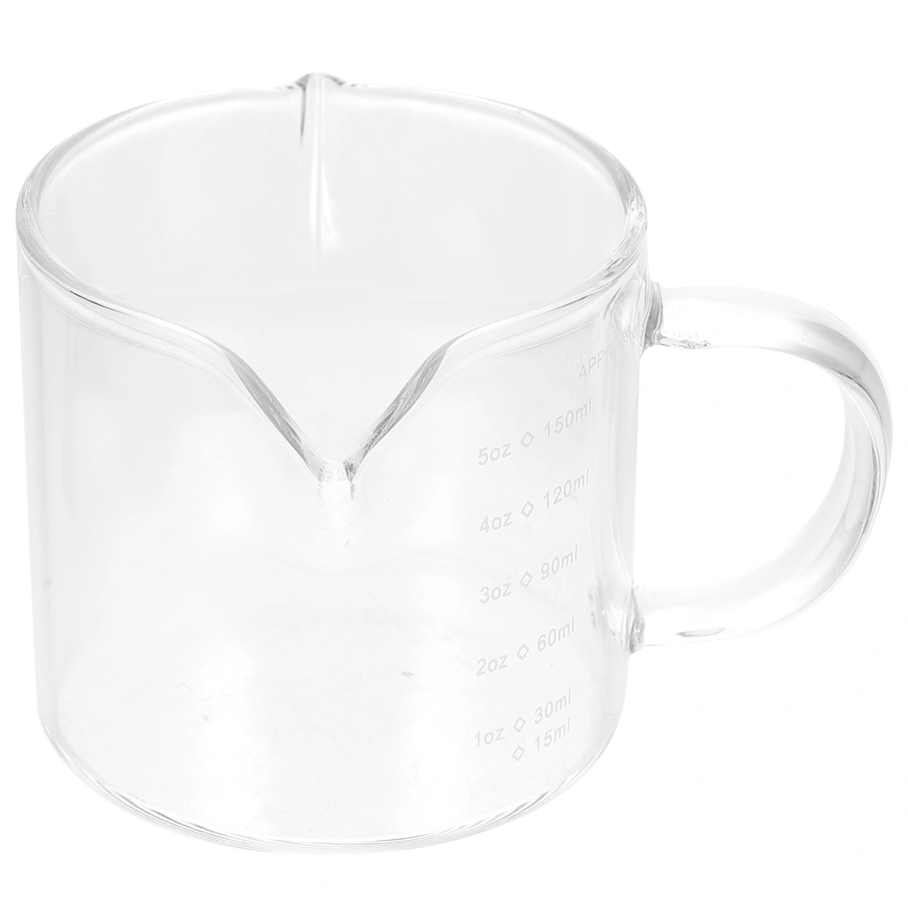 Household Cream Pitcher Multi-function Creamer Pitcher Transparent Milk Cup Milk Accessory