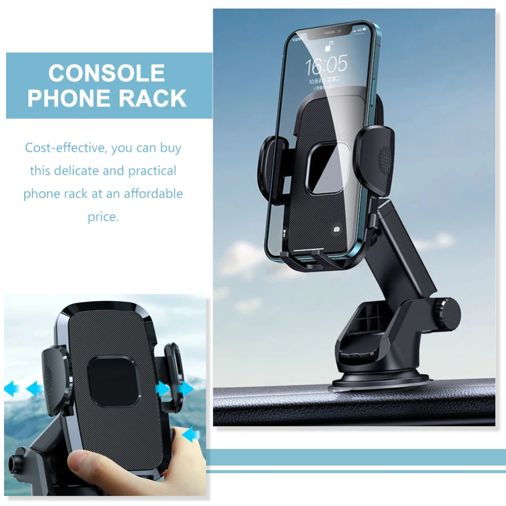 Suction Cup Type Multi-function Center Console Phone Rack Phone Storage Holder Phone Supplies