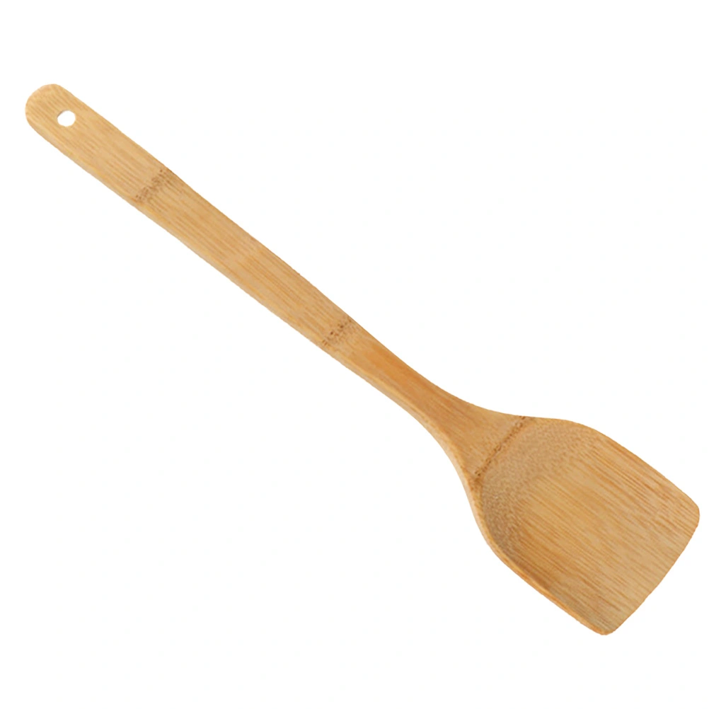 1pc Flat Shovel Wooden Cooking Spatula Non Durable Multi Functional Cooking Utensils Shovel 35CM for Home