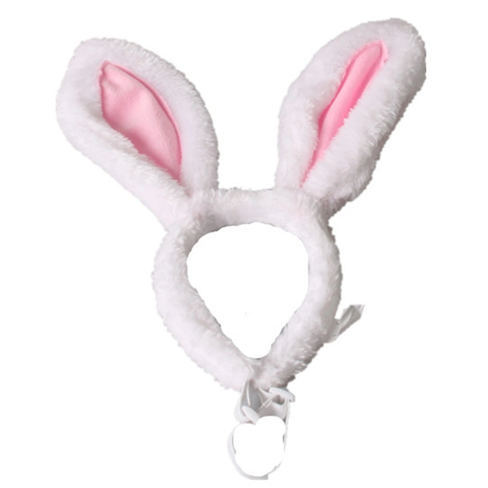 Pets Head Band Rabbit Ear Pattern Costume Cosplay Dogs Cat Puppy Hair Accessory For Halloween Party Pet Wearing - Size S